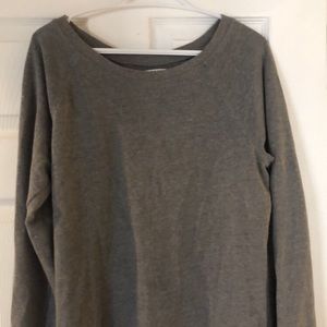 Long sleeve crew sweater